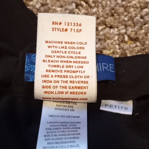 Koi Sapphire Scrub Pants - Picture 3 of 6